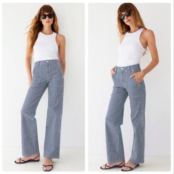 AYR Denim - AYR The Studio Jeans in Hickory Stripe Size 33